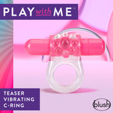 Play With Me Teaser (Clear) – Vibrating Cock Ring COCK RINGS